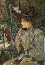 Henri De Toulouse-Lautrec Woman with Gloves oil painting picture